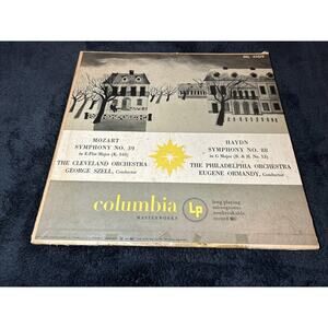 George sZell, Eugene ormandy Columbia MASTERWORKS LP Mozart + Haydn ML 4109